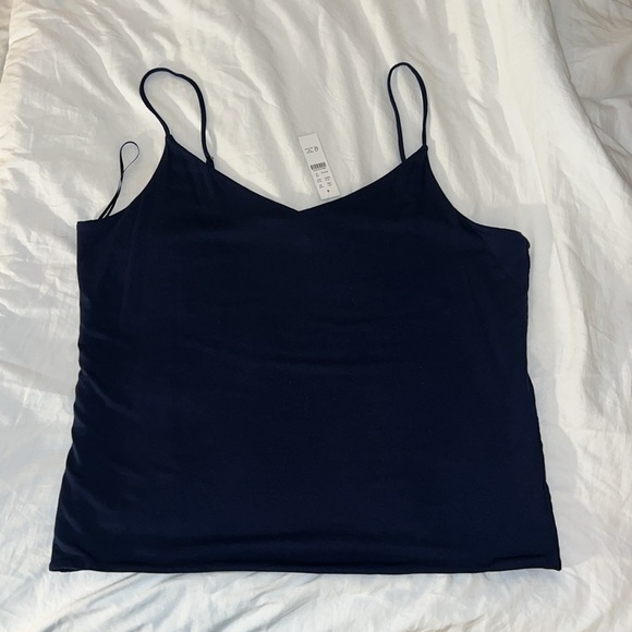 J. Crew Tops - J Crew Blue Cami Tank Top Plus Size
